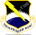 325th Fighter Wing Unit Flag