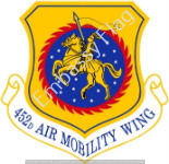 452d Air Mobility Wing Unit Flag