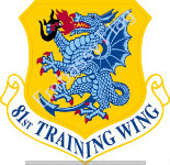 81st Training Wing Unit Flag