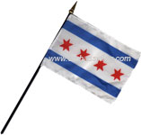 Chicago desktop flag