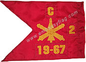 Custom Air Defense Guidon