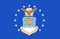 US Air Force organizationl heraldic flag