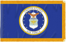 Air Force indoor department seal flag