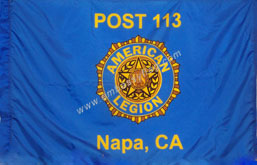 Custom flags, American Legion flags