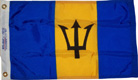 Barbados boat flag