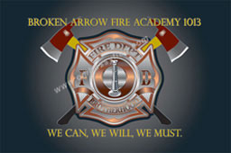 Broken Arrow Fire Academy flag