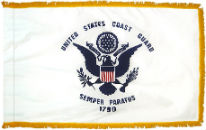 Coast Guard indoor flag