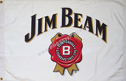 Custom Jim Beam printed flag