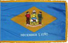 Delaware indoor flag