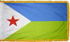 Djibouti indoor flag