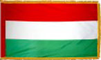 Hungary indoor flag