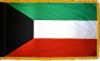 Kuwait indoor flag