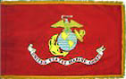 Marine Corps indoor flag