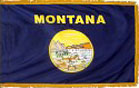 Montana indoor flag