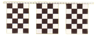 Checkered Racing Flag Pennants