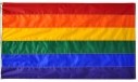 SF Pride Parade Rainbow flags