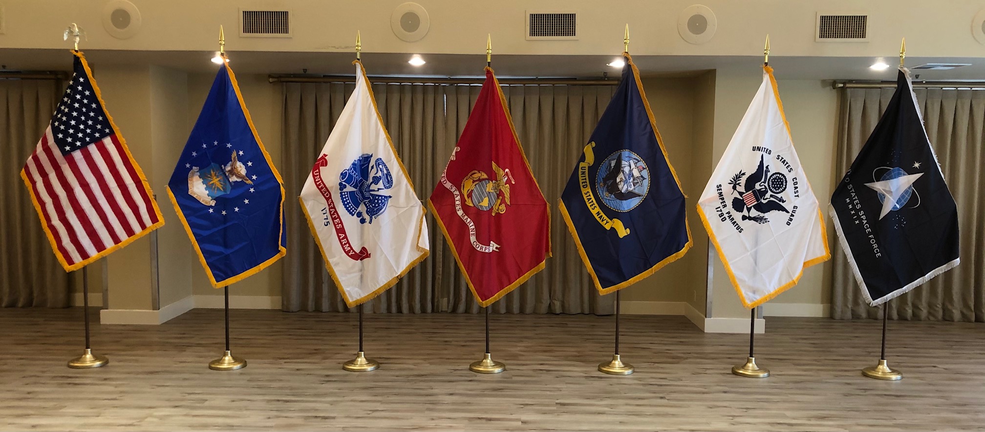 Military Flag Rental Sets