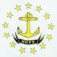 Rhode Island state flag emblem