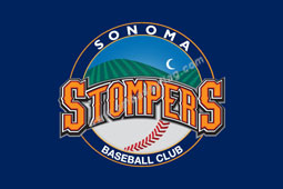 Sonoma Stompers Basebal Club flag