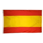 Spain outdoor civil flag