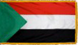 Sudan indoor flag