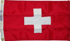 Switzerland boat flag