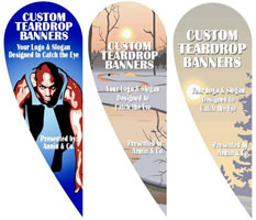 Custom Teardrop Flags