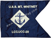 USS Whitney guidon