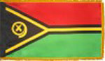 Vanuatu indoor flag