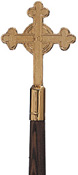 Catholic Cross flagpole finial