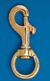 Brass  swivel snap