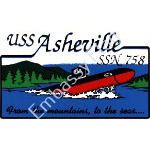 USS Asheville ship crest