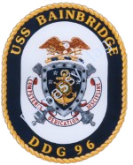 USS Bainbridge ship crest