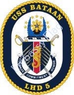 USS Bataan ship crest