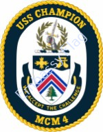 USS Champion ship crest