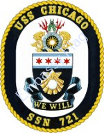 USS Chicago ship crest