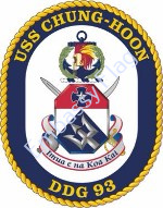 USS Chung-Hoon ship crest