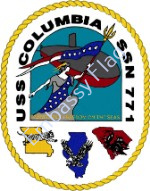 USS Columbia ship crest