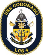 USS Coronado ship crest