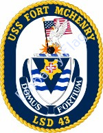 USS Fort McHenry ship crest