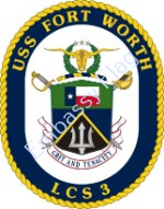 USS Fort Worth ship crest