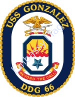 USS Gonzalez ship crest