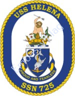 USS Helena ship crest