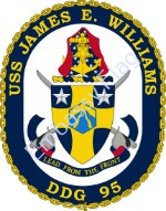 USS James E. Williams ship crest