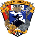 USS Michigan shipi crest