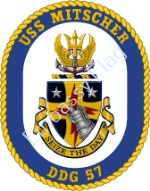 USS Mitscher ship crest