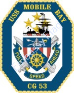 USS Mobile Bay ship crest