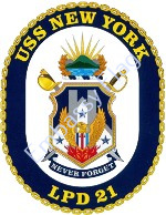 USS New York ship crest