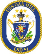 USS Oak Hill ship crest