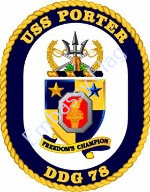 USS Porter ship crest